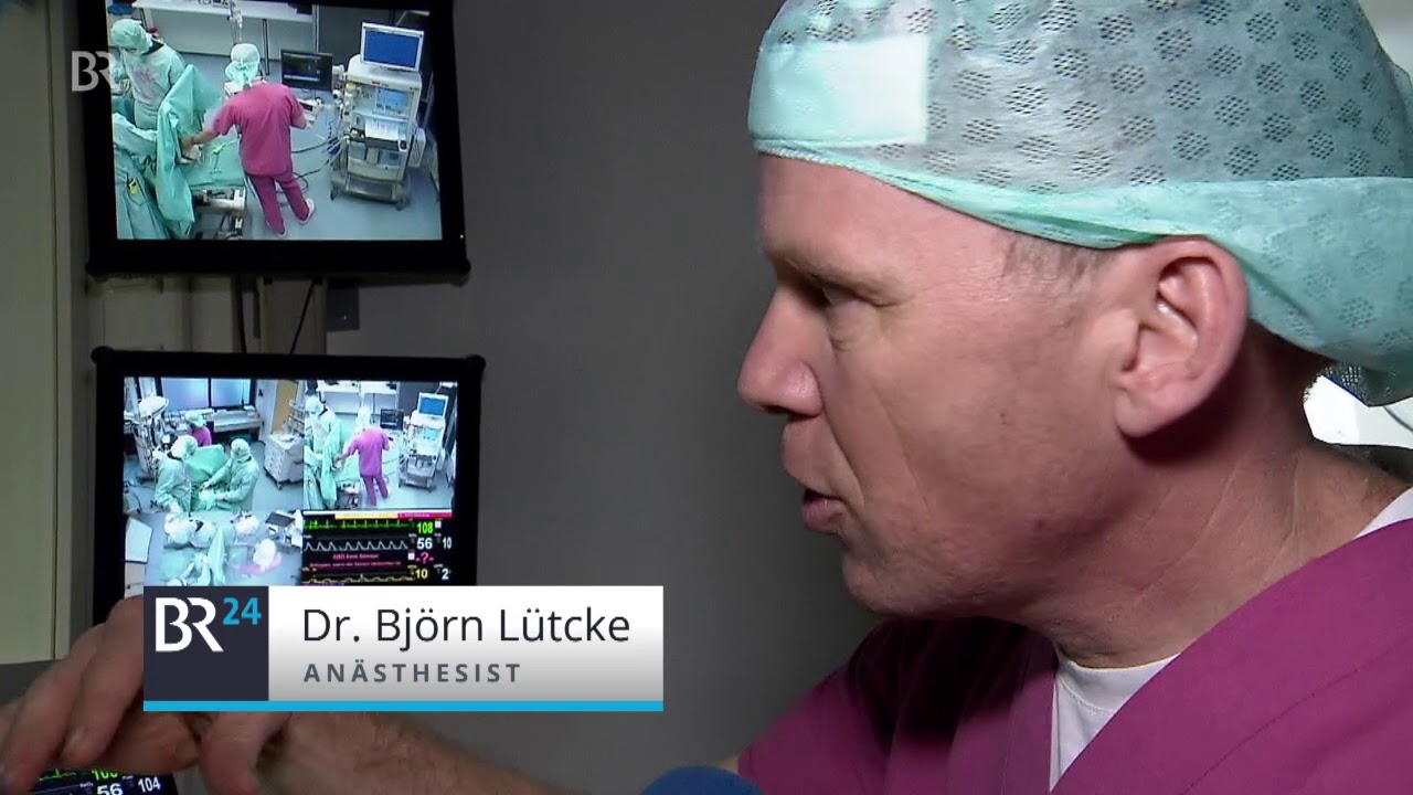 Im Notfallraum am Klinikum Erlangen werden Ärzte auf den Ernstfall vorbereitet. | BR24