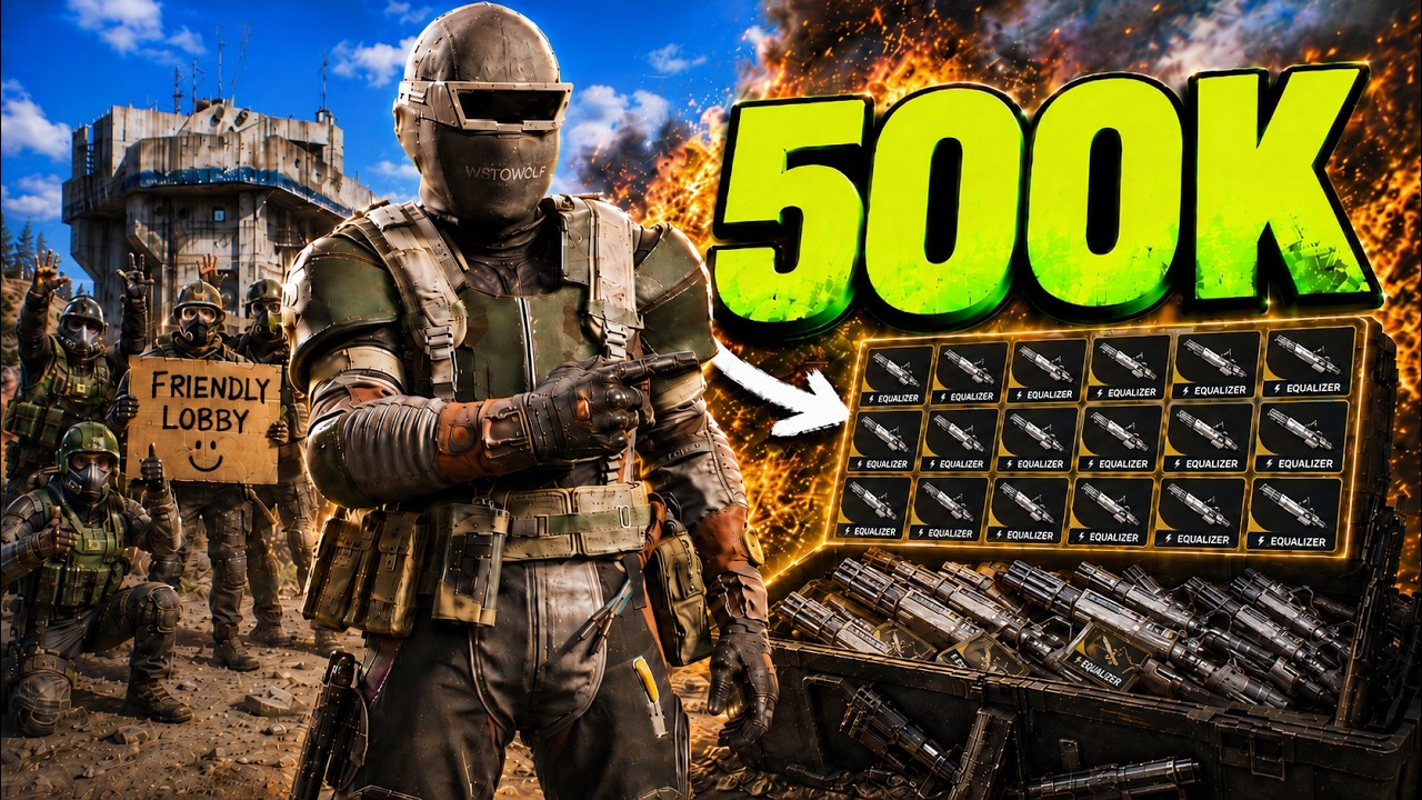500K RATTING THE WHOLE LOBBY