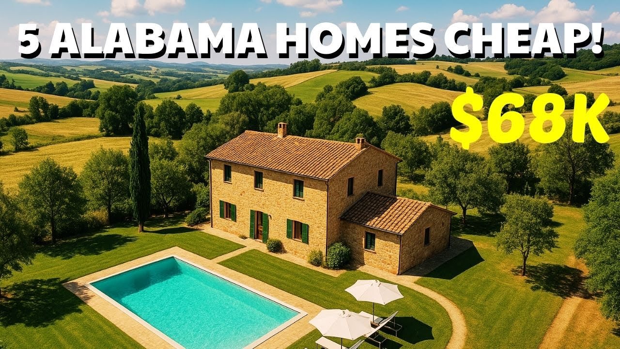 Unbelievable Alabama Homes for Sale 😱 5 Farmhouses from High to Low Price!