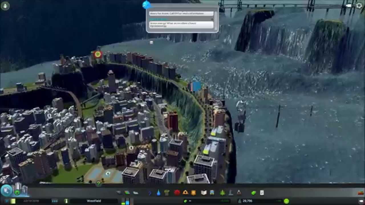 Cities Skyline - Tsunami - Massive Dam -