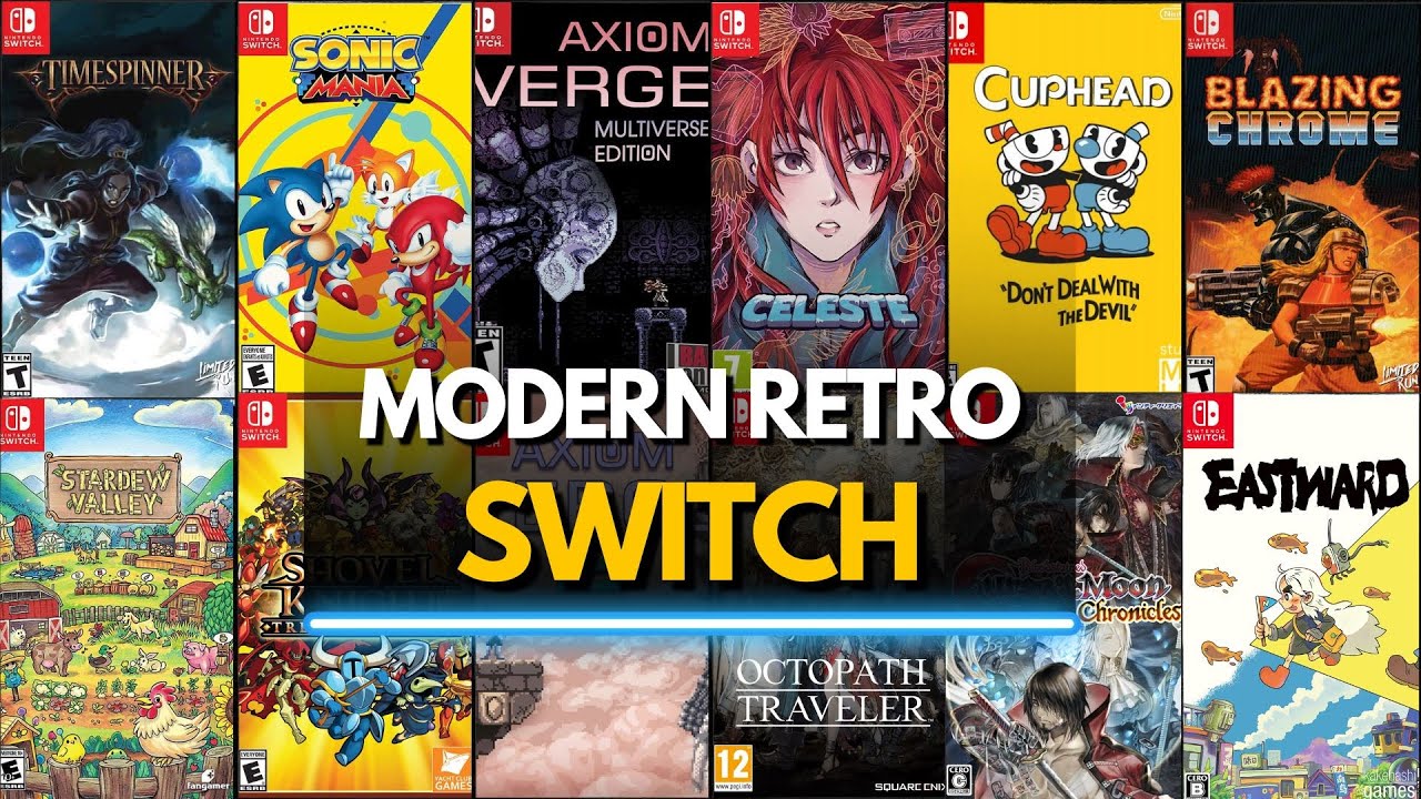 TOP 25 Best Nintendo Switch MODERN RETRO Games You Need to PLAY