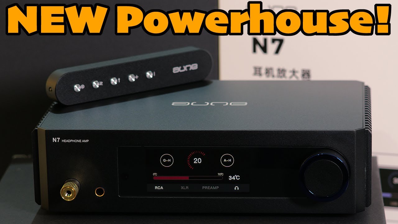 UNBOXING Aune N7 Class A Amplifier - Features Walkthrough
