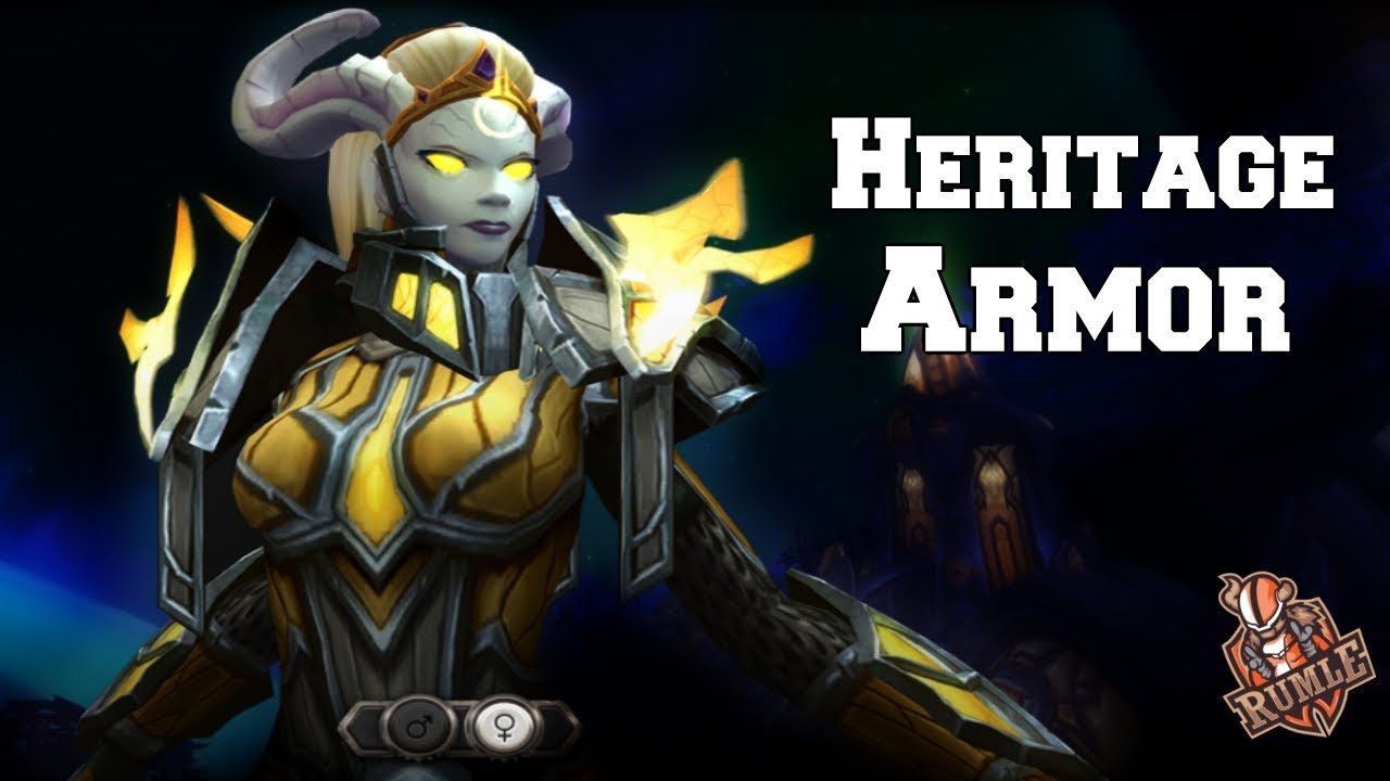 Lightforged Draenei Heritage Armor Set - Lightforged Armor | World of Warcraft: Battle for Azeroth