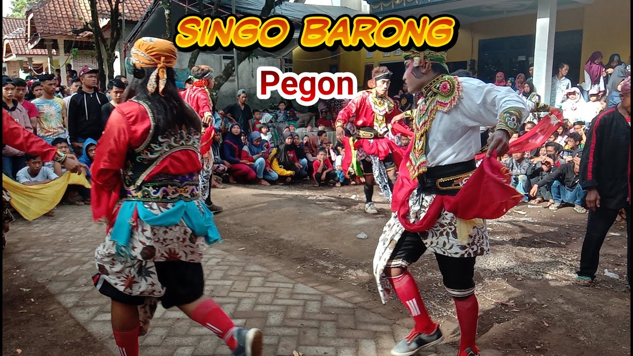 Jaranan Singo Barong Tari Pegon Live Sragi Pertapan