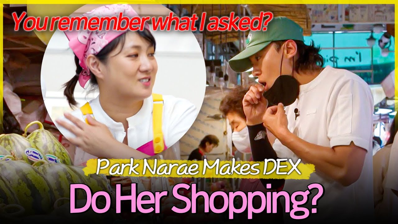 DEX Runs Errands for Park Narae at the Korean Market 😁