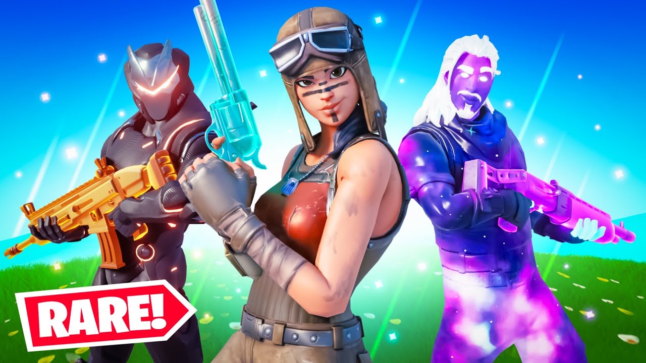The *RAREST* Skins in Fortnite!