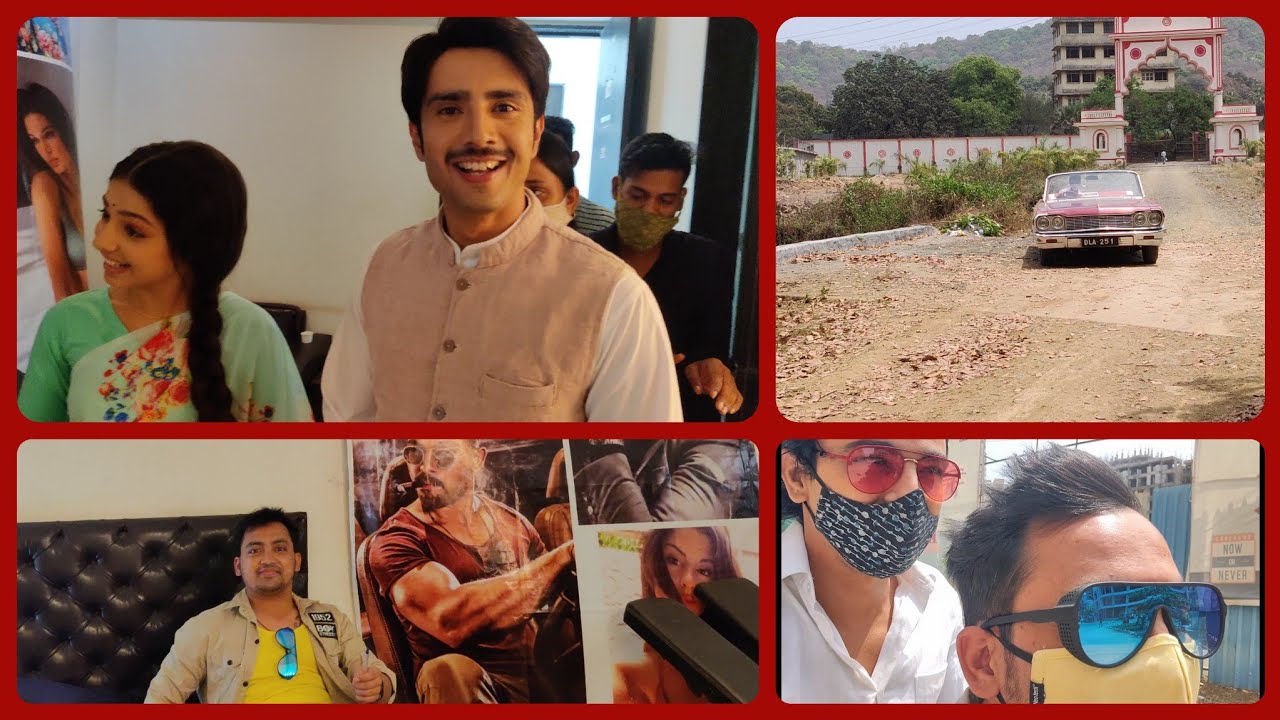 A short visit to my set of Kyun Utthe Dil Chhod Aaye | Bike ride with Abrar
