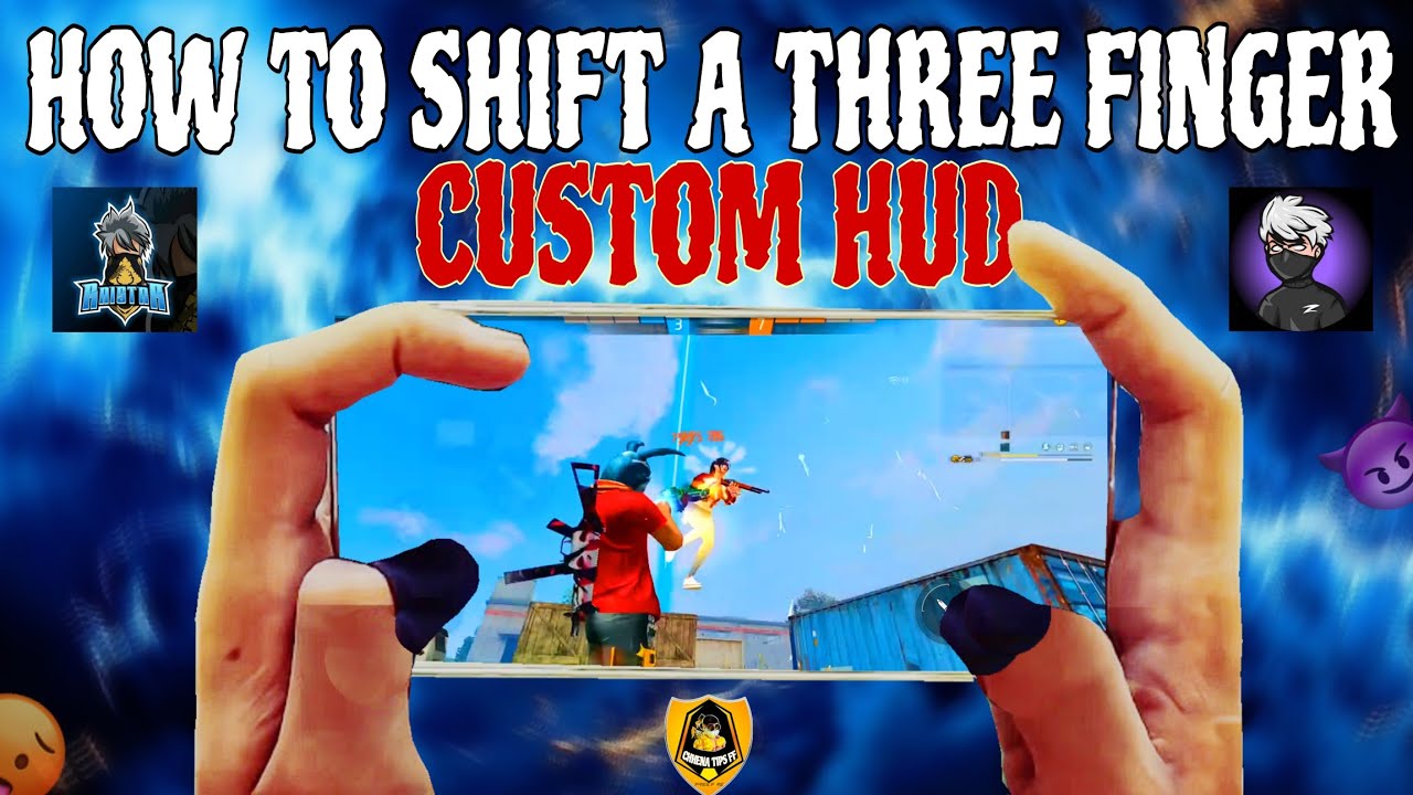 HOW TO SHIFT  📈  THREE FINGER  🥶  CUSTOM HUD 🥵 FOR 4 FLAG  🇧🇷   GAMER AND ZERO FF @CHHENATIPSFF07