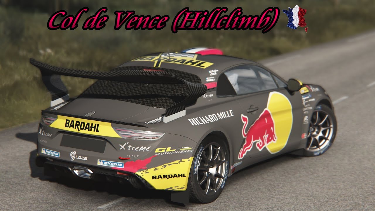 Assetto Corsa/Camtool tv cam Col de Vence (Hillclimb)
