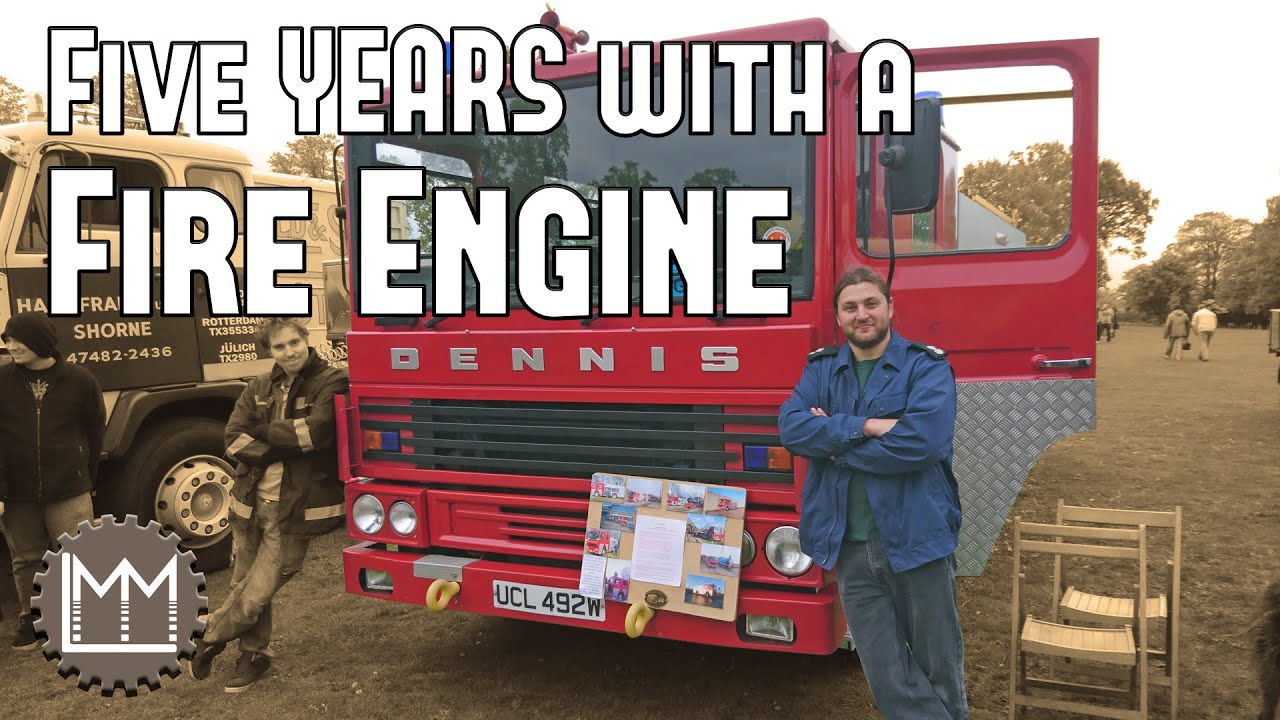 Five years of owning Jupiter, my Dennis RS130 fire engine - an LMM Special!