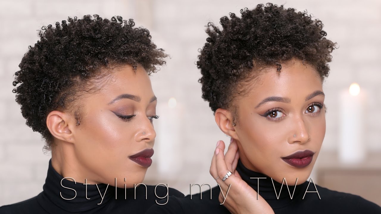How I Style My Short Hair | TWA | Jaleesa Moses