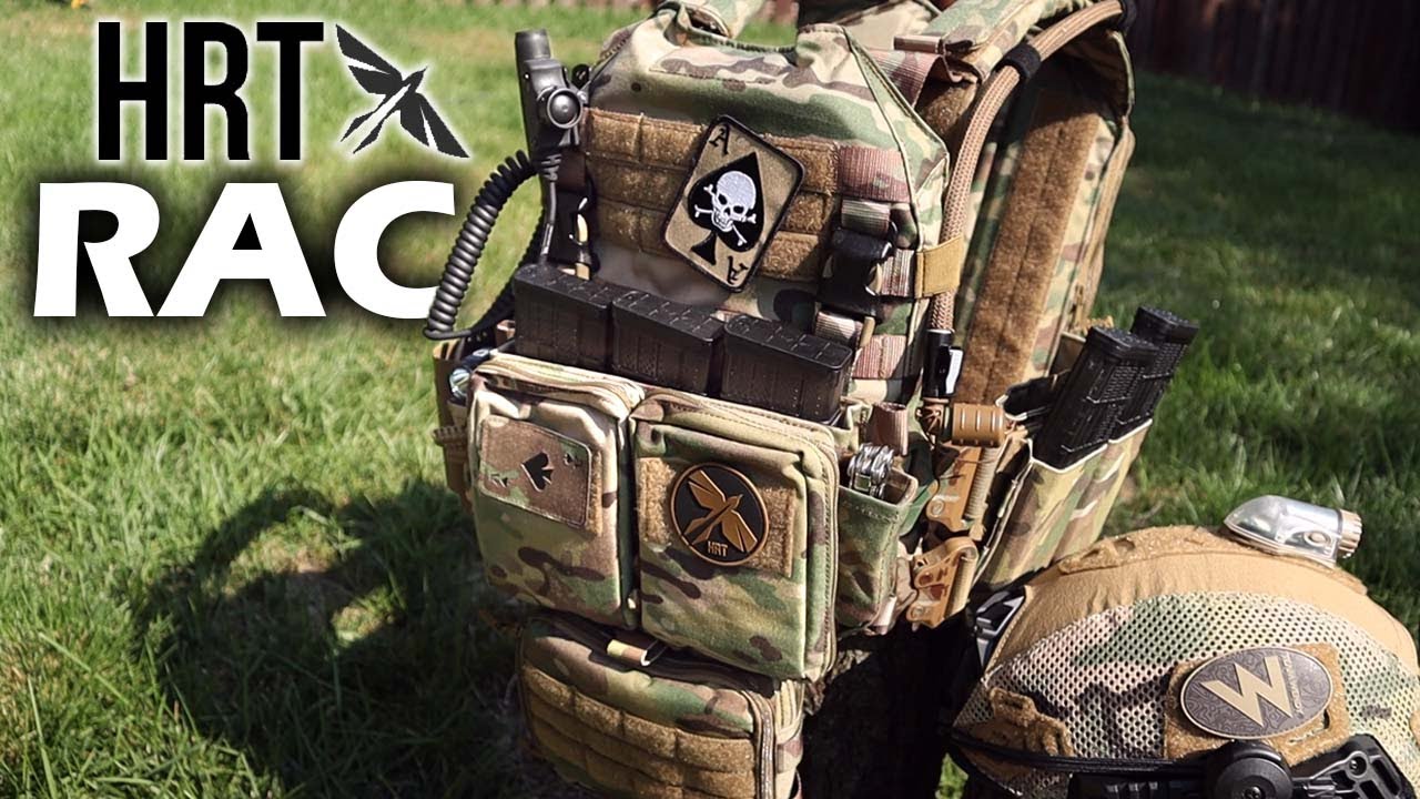 HRT Rac Plate Carrier : A carrier and weapon system in one