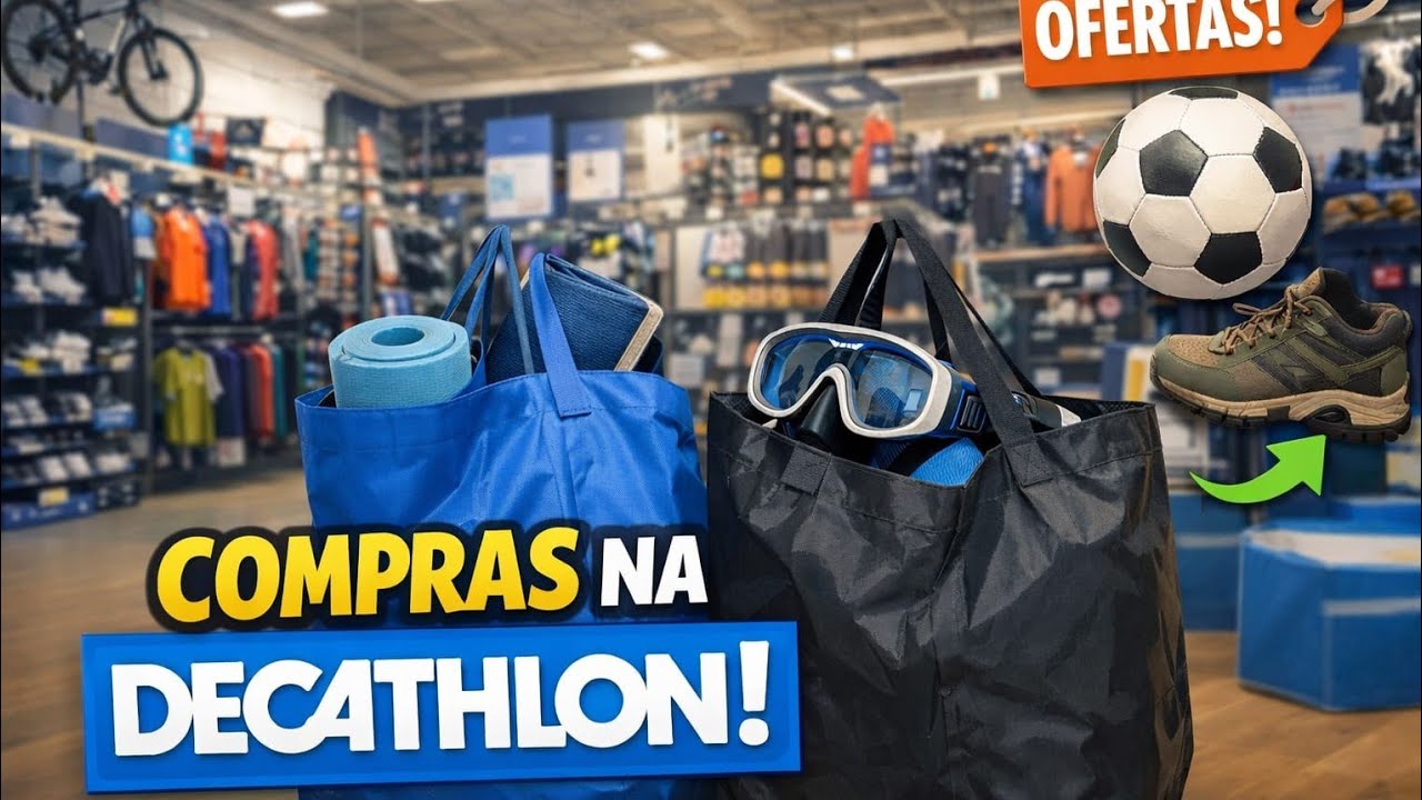 COMPRAS NA DECATHLON EM PORTUGAL🇵🇹