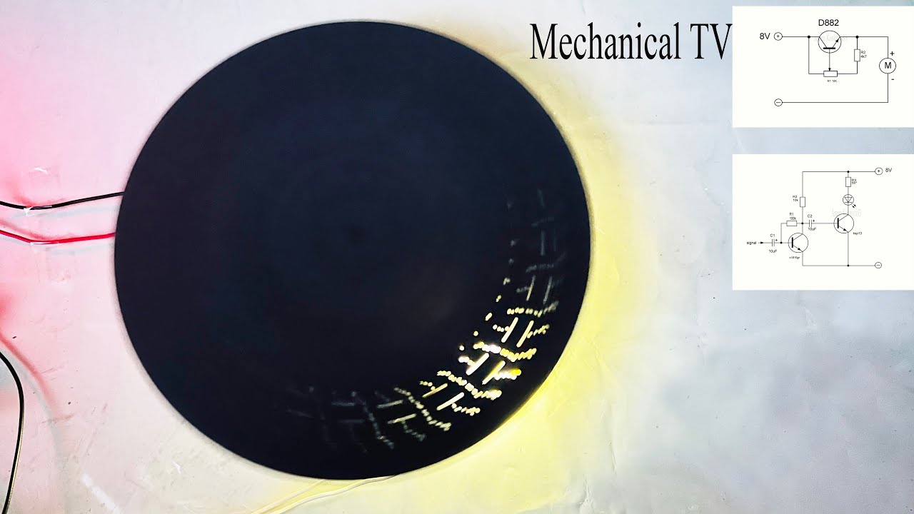 How to make a simple mechanical tv
