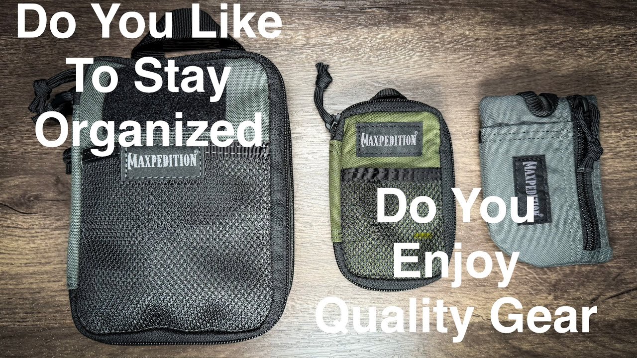 Maxpedition — лучшие органайзеры для вещей из доступных 