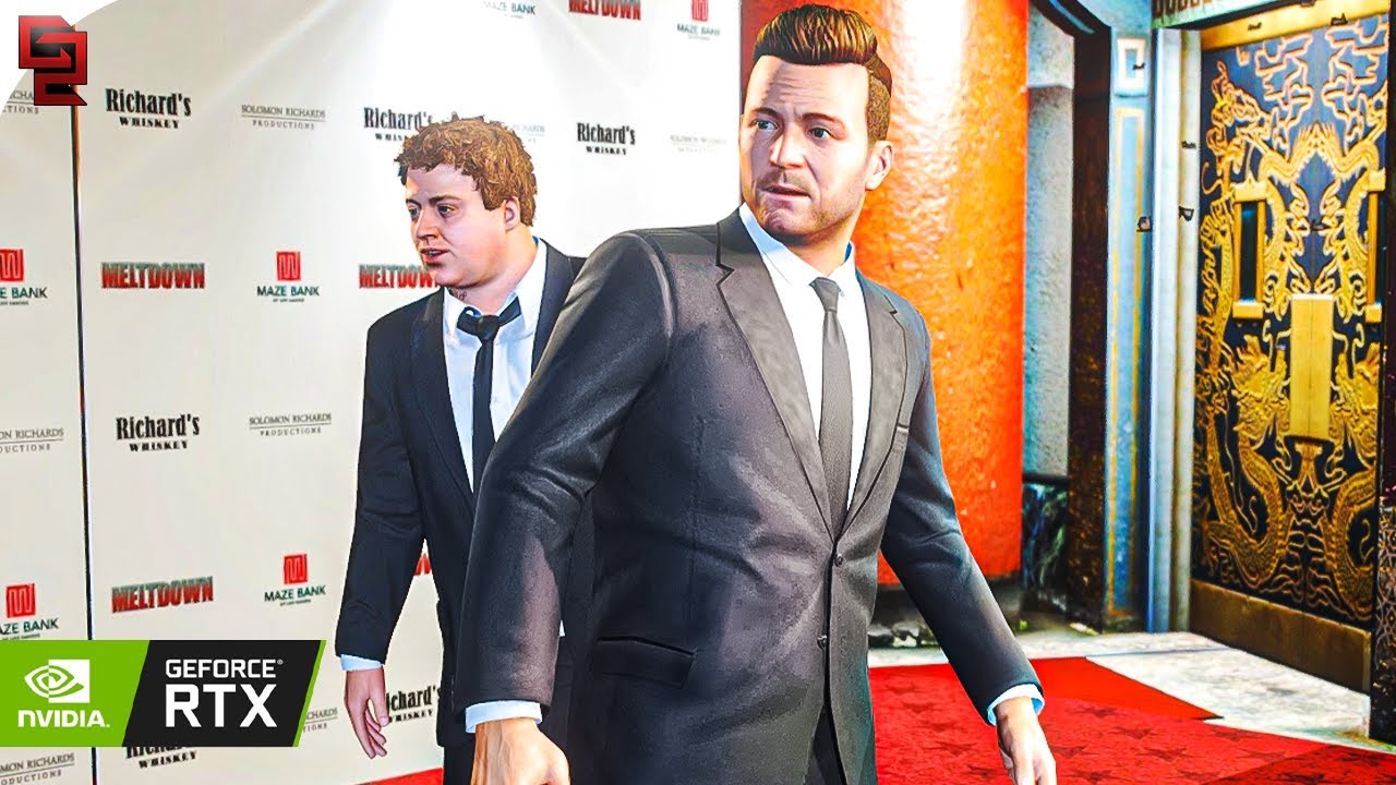 GTA V: 'Meltdown' Mission in 8K! Maxed-Out Gameplay Ultra Ray Tracing Graphics MOD