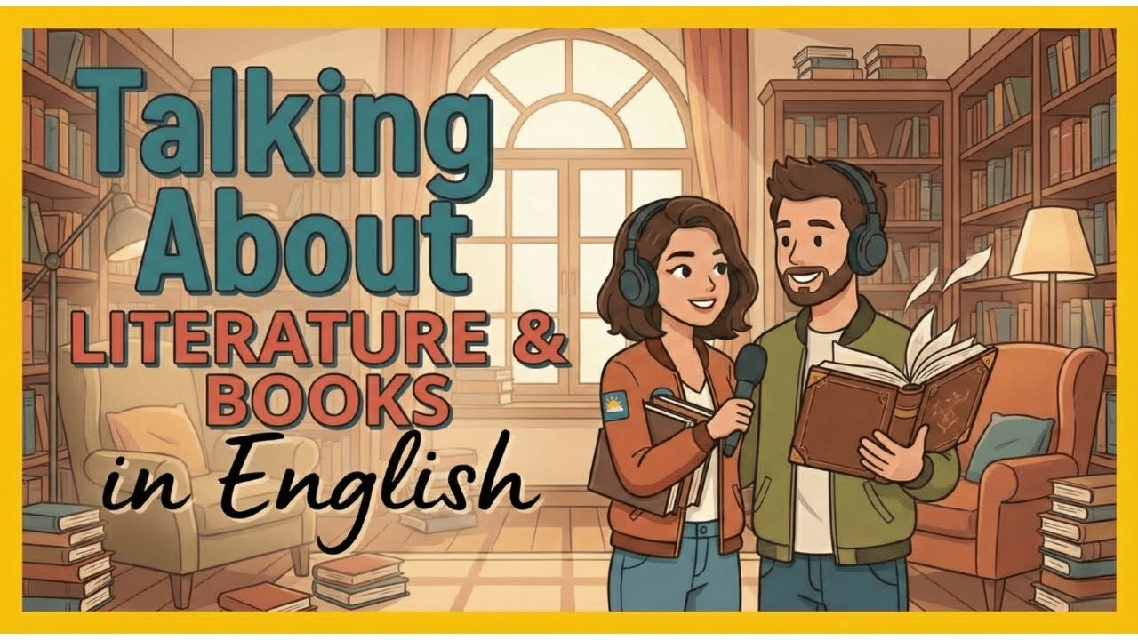 Learn How to Talk About Literature & Books in English | English Conversation | Easy English Podcast