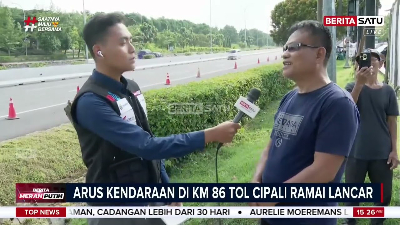 KM 86 Tol Cipali Ramai Lancar, Belum Terlihat Peningkatan Kendaraan Pemudik #beritasatu