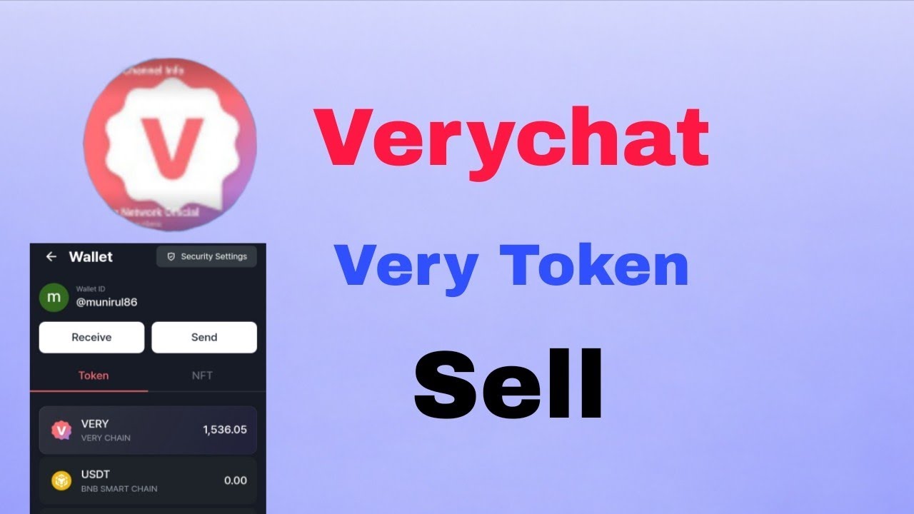 Verychat Mining Very Token Sell Bikash Nagad 