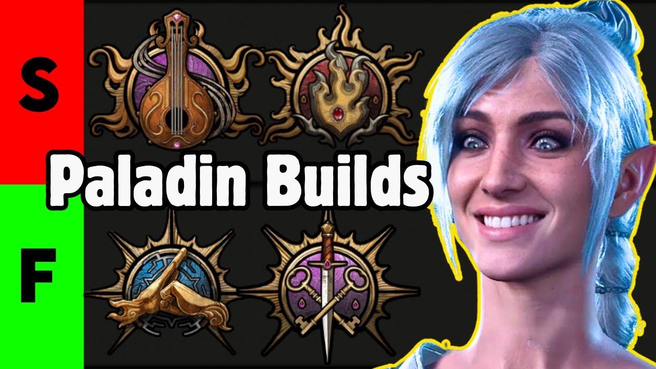 BEST PALADIN MULTICLASS Builds Tier List in Baldur's Gate 3
