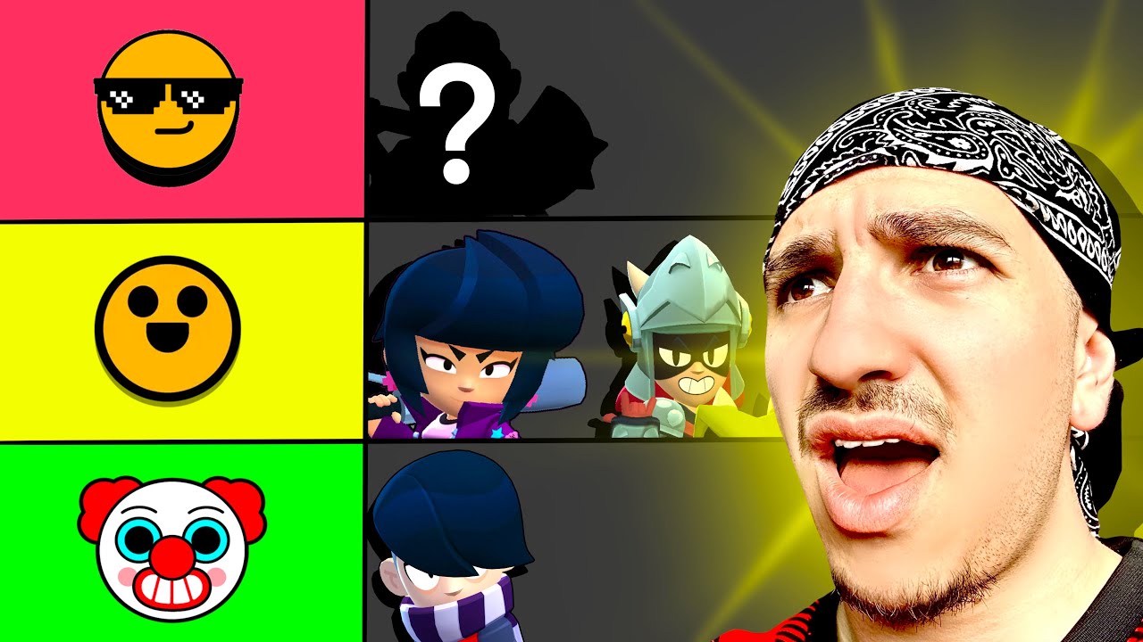 Ранквам всичките си бролъри в BRAWL STARS..😲