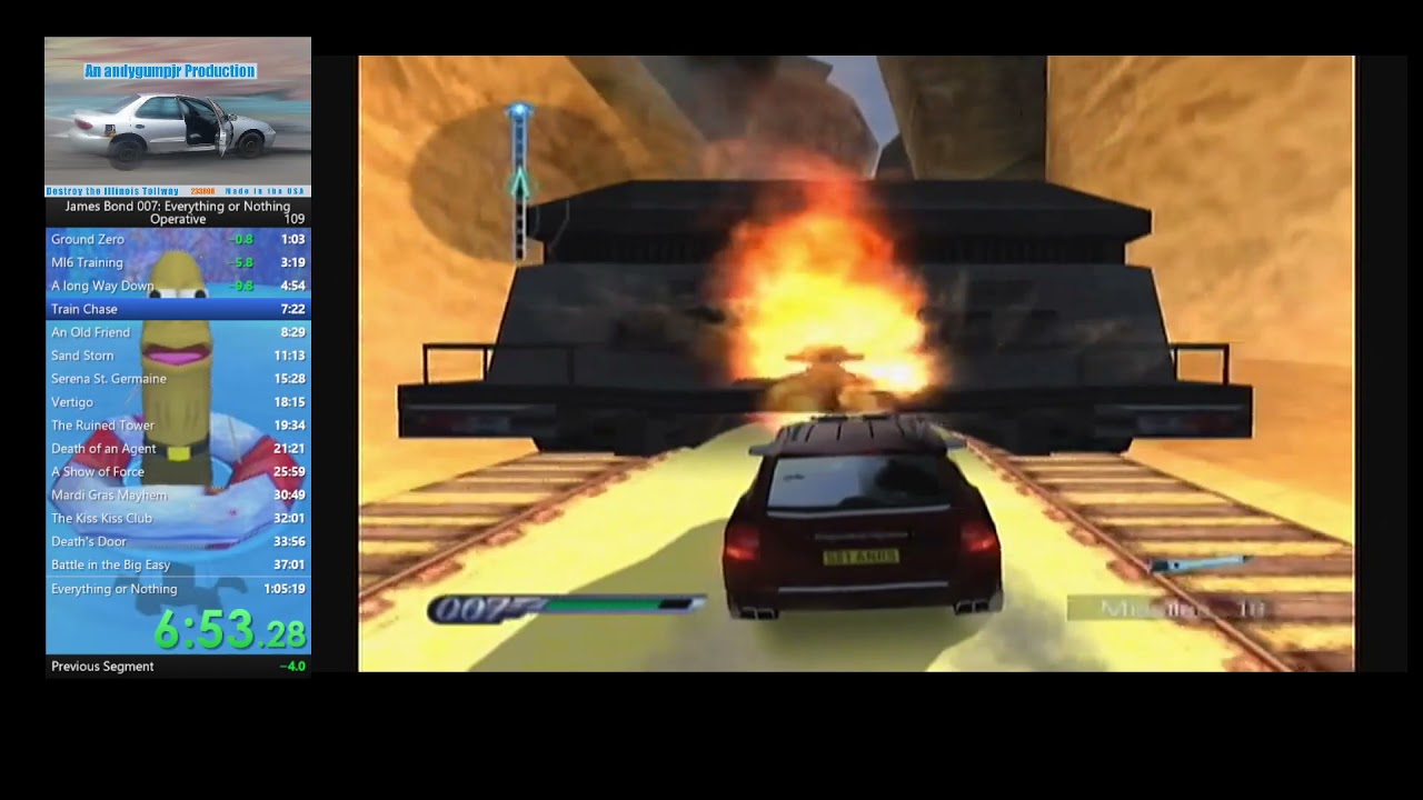 Everything Or Nothing Operative Speedrun in 1h 3m 35s Former Temporary World Record