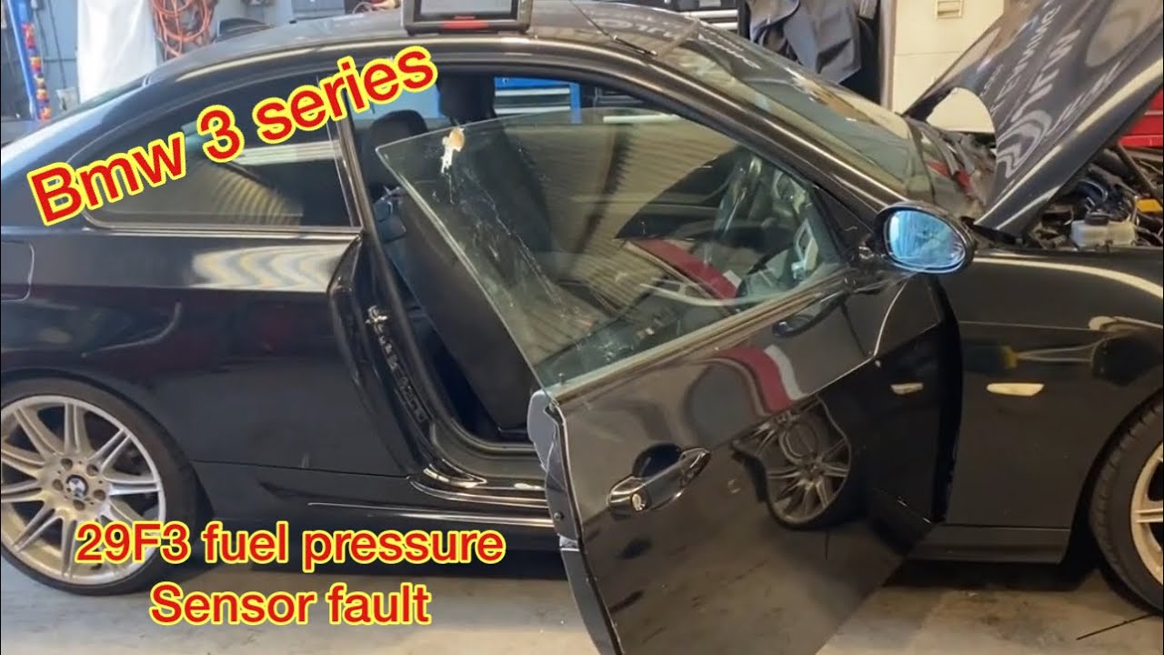 Датчик давления топлива BMW, проверка и замена