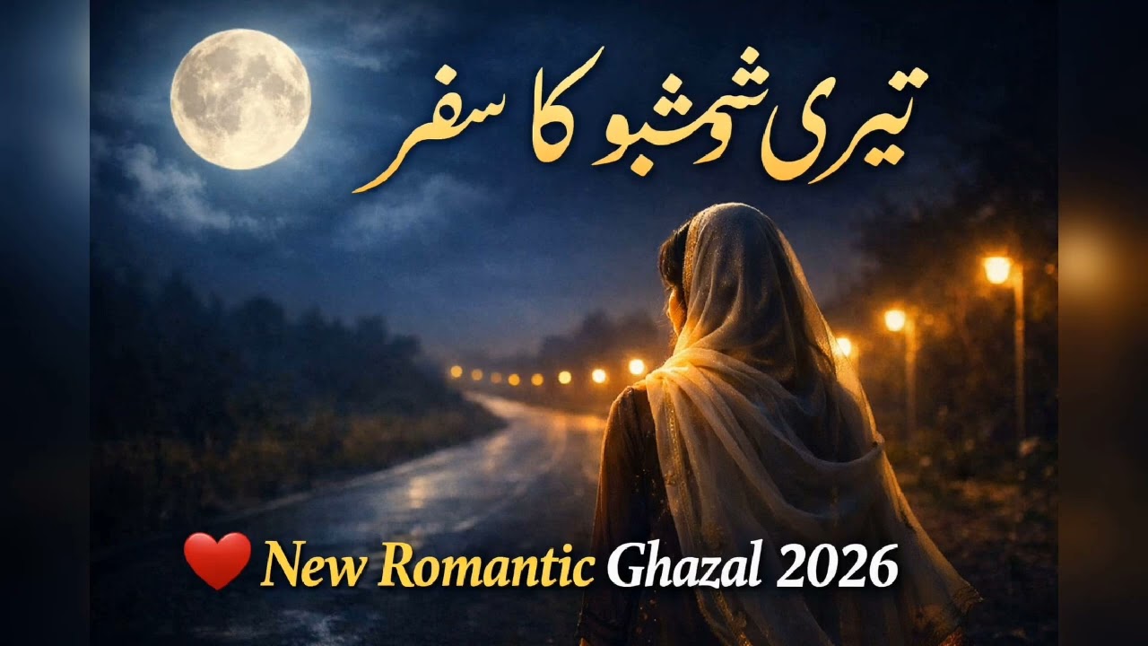 تیری خوشبو کا سفر | New Romantic Urdu Ghazal 2026 | Raman Baba Style