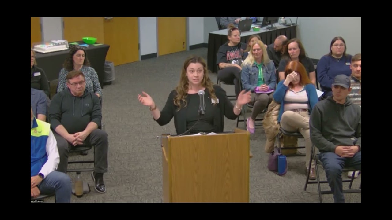 Covington City Council Meeting - April , 22, 2025