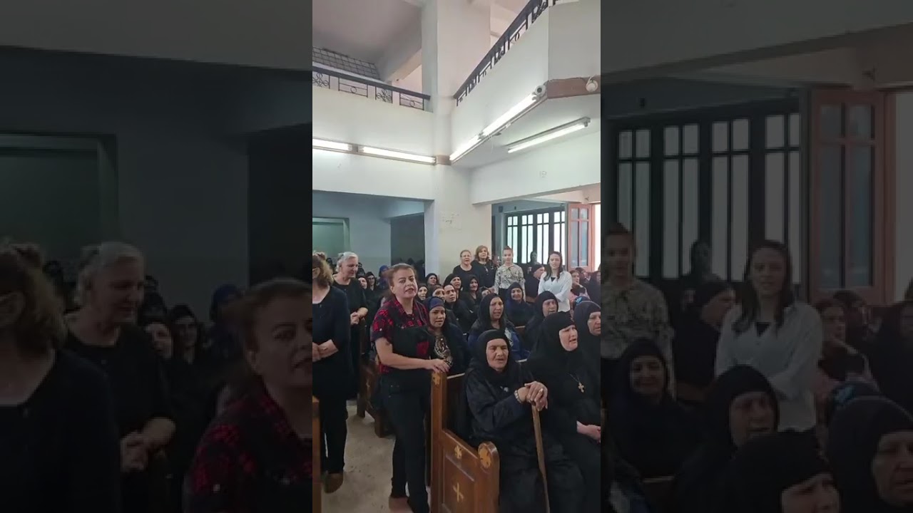 الانبا بقطر يبارك لقاء توزيع العلاج الشهري للمرضي  مركز الرجاء لخدمه المرضي بديرمواس