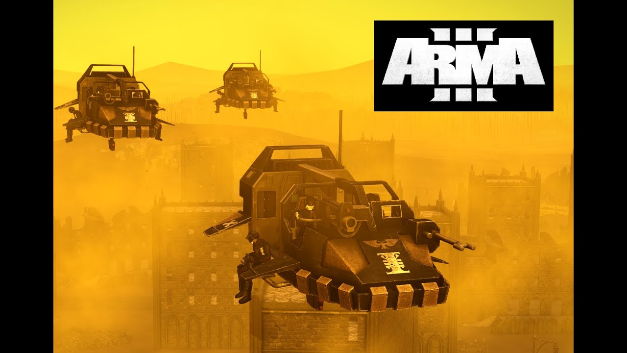 ARMA 3 40k speeder dropsite assault