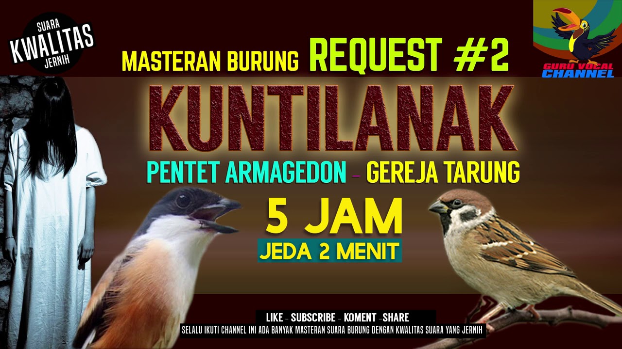 REQUEST MASTERING #3  JOSS GANDOSS...3 in1 KICAU BURUNG PENTET ARMAGEDON, BURGER TARUNG, KUNTILANAK