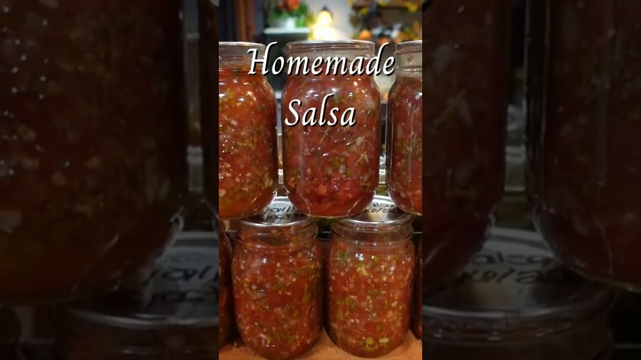 Delicious Homemade Salsa #shorts