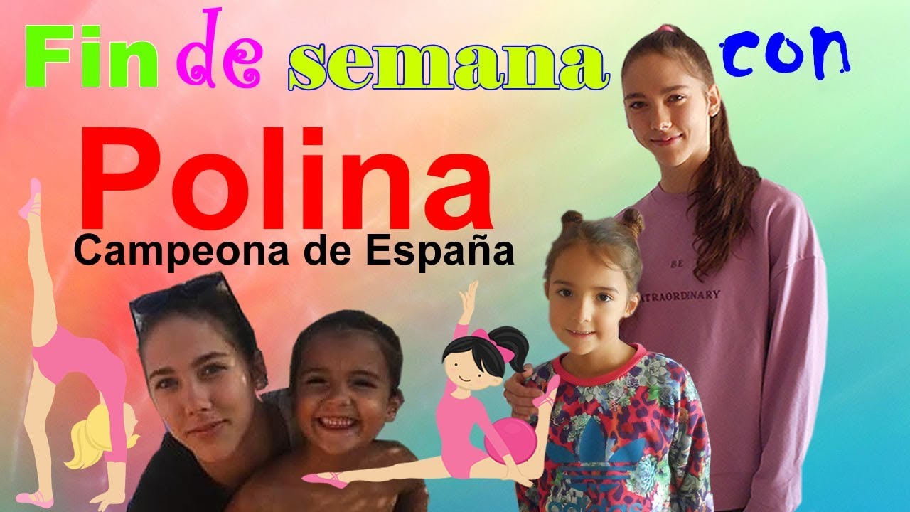 Fin de semana con Polina Berezina, campeona de España de Gimnasia Rítmica