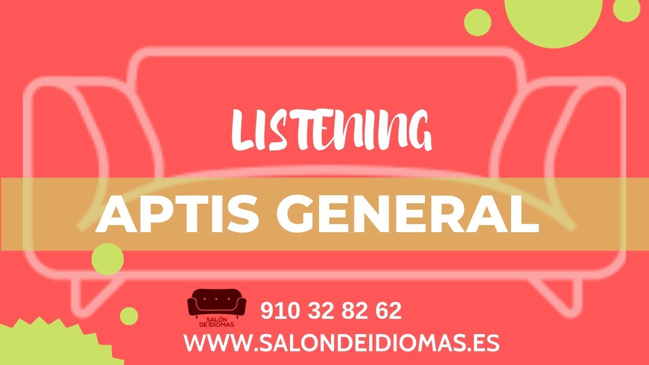 🎧 LISTENING APTIS General: ejemplo de examen (+Respuestas)