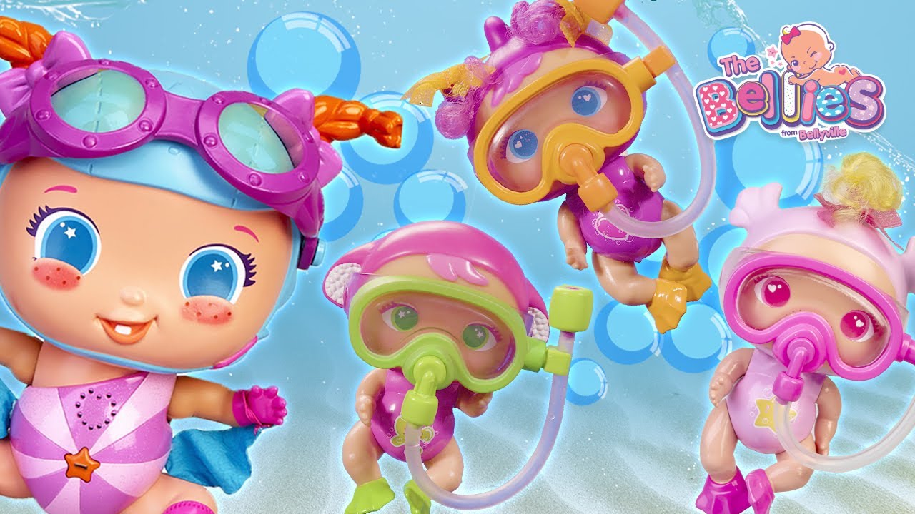 🌊¡LILY SPLASH y los MINI BELLIES en la PISCINA!🤪 Travesuras en el AGUA 💦 l The Bellies Babies