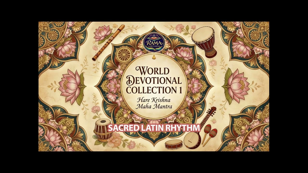5 Hare Krishna Maha Mantra – Sacred Latin Rhythm | RAMA Bhakti Kirtan
