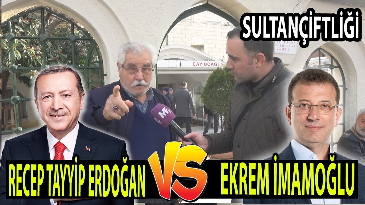 Sultançiftliği Emeklilere Sorduk Recep Tayyip Erdoğan mı Ekrem İmamoğlu mu