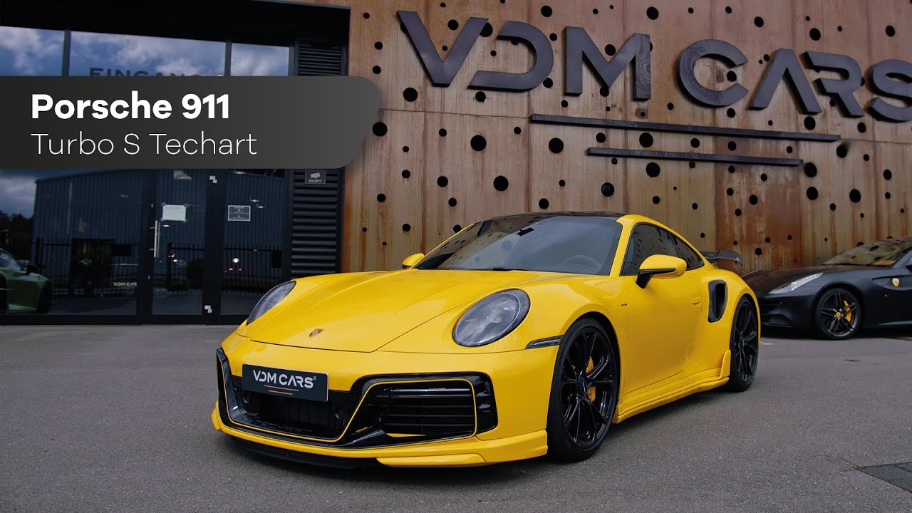 Porsche 911 Turbo S Techart, VDM Cars