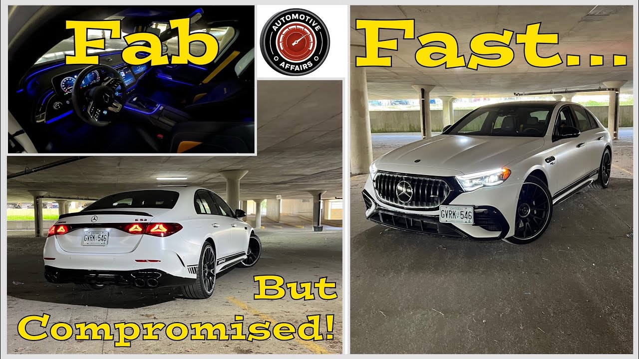 Mercedes-AMG E53 2025 года — это подключаемый гибридный суперседан. Но он не идеален! Обзор Наума...