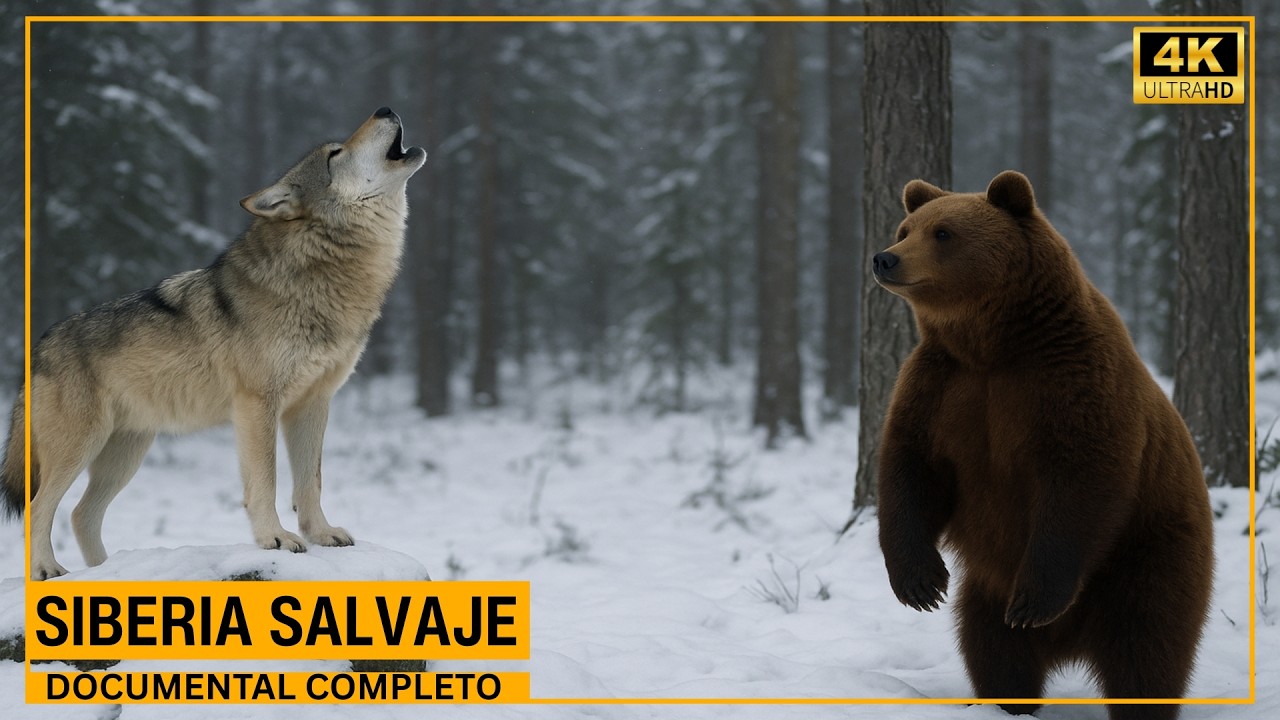 SIBERIA SALVAJE | Animales incre&iacute;bles de Siberia | Documental Completo