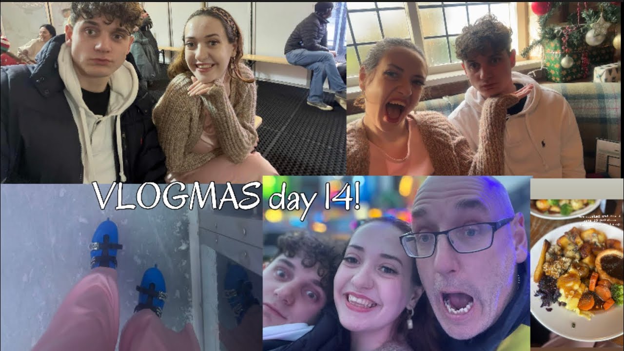 He’s 21! Birthdays and ice skating {VLOGMAS DAY 14}
