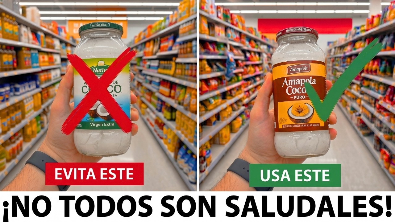 9 marcas de aceite de coco que debes evitar (y dos que valen la pena)