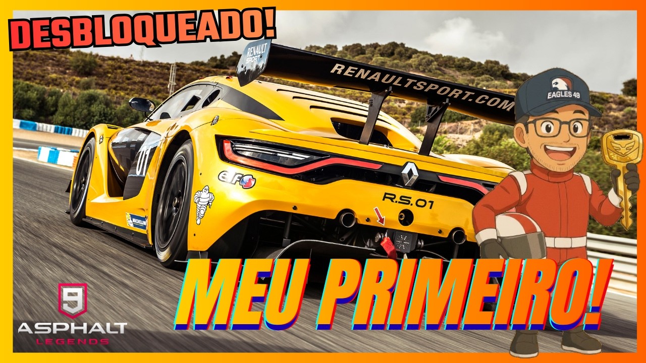 FINALMENTE! Desbloqueei meu primeiro carro com CHAVE no Asphalt 9! 🔑🏎️