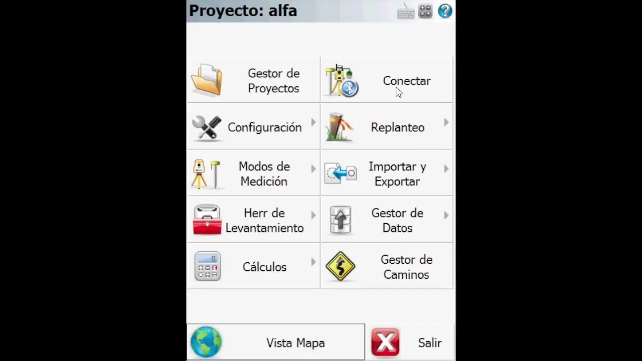 Levantamiento con Fieldgenius y GNSS South Galaxy G1