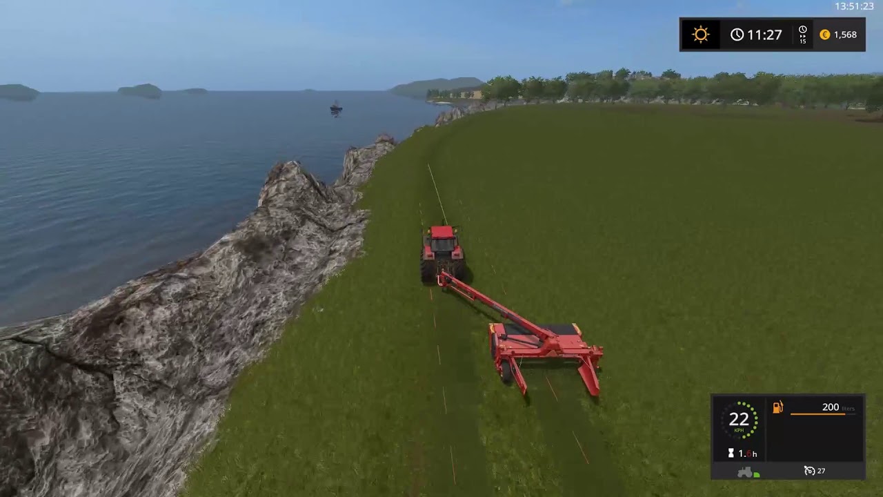 Farming Simulator 17 - Spectacle Island - Timelapse #3