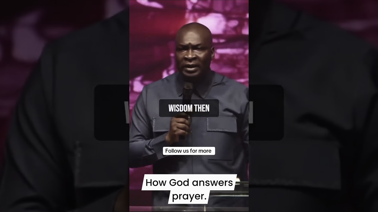 How GOD Answers prayers #apostlejoshuaselman