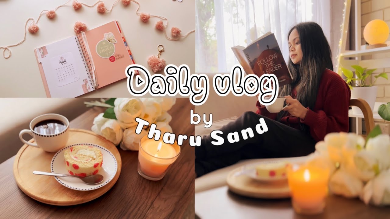 වැස්ස දවසට ඔයාලත් මෙහෙමද?✨🌧️| Finding Beauty in a Rainy Day | Baking Swiss Roll🍥 I Pom pom