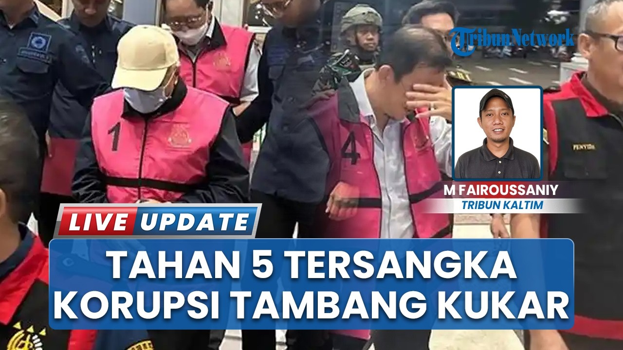2 Eks Pejabat Terlibat! Kejati Kaltim Tahan 5 Tersangka Kasus Korupsi Tambang Ilegal di Kukar
