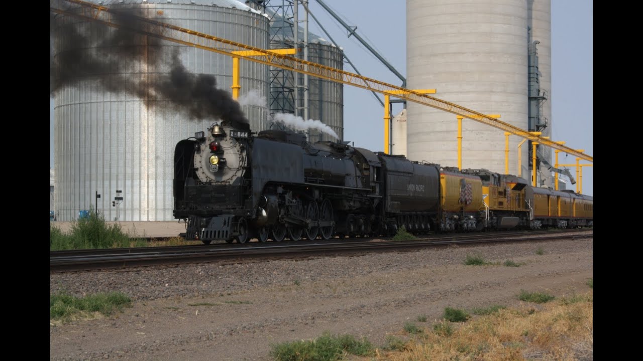 UP 844 Across Kansas 8-16-12